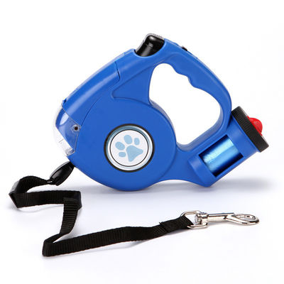 kopen Pet Leash LED zaklamp Intrekbaar ontwerp vuilnis Universal Reiniging poop zak online vervaardiging