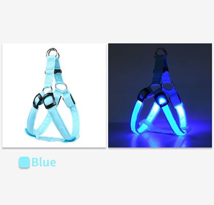 kopen LED-nachthondengordel vest oplaadbaar USB-reflecterend ontwerp verstelbare lijn buitenwandelingen online vervaardiging