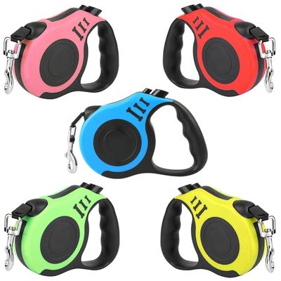 kopen Heavy Duty terugtrekbaar hondenleiband verstelbaar uitbreidbaar flexibel ontwerp 5m Lengte OEM/ODM online vervaardiging