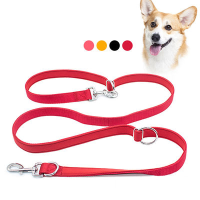kopen Outdoor Running Persoonlijke Nylon Multifunctionele Huisdier Hond Leash met één trek Twee Double-Headed Dog touw Duurzaam en veelzijdig online vervaardiging