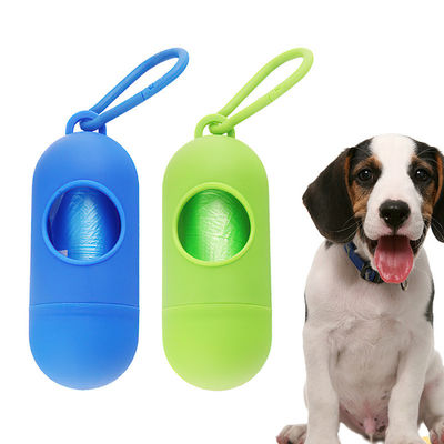 kopen Blauw Groen Honden Afvalzak Houder 11.5*4.3cm Plastic Honden Poop Houder Voor Wandelen online vervaardiging