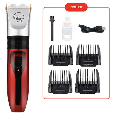 kopen 1500mA batterij Huisdieren Haartrimmer Draadloze honden clippers Oplaadbare keramische lem online vervaardiging