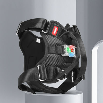 kopen Honden harnas vest zwaar gepolsterd reflecterend USB nylon materiaal Oxford Made LED licht online vervaardiging