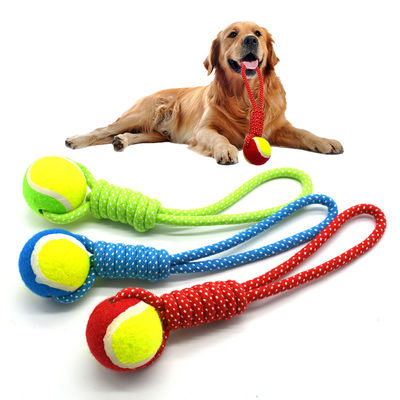 kopen Speelgoedbal Plush Interactieve hond Kat Tanden Spelgoedbal Huisdier Aanpassing touw Tanden Reiniging online vervaardiging