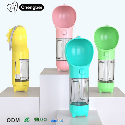 kopen Huisdier water dispenser vouwbaar 4 in 1 hond fles lekproof 300/500ml Draagbare reis puppy online vervaardiging