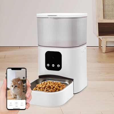 kopen 220V-240V Wifi-hondenvoedseldispenser 3L Slimme kattenvoedseldispenser online vervaardiging