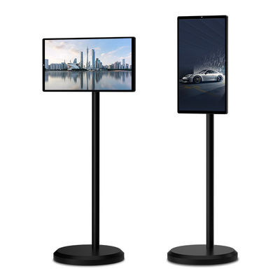 60Hz 21,5 Inch Smart TV 1920x1080 Draagbare Stand TV Android 12