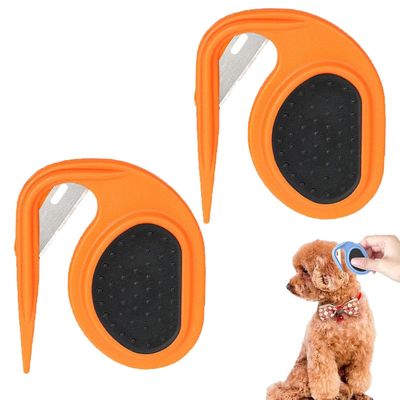 Clipper Blade Hondenknoopkam Oranje Huisdierenknoopkam Voor Katten