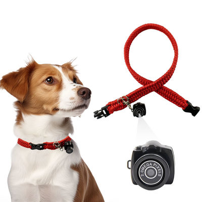Polyester USB Cat Tracking Collar Met Camera Cat Collar Camera Wifi