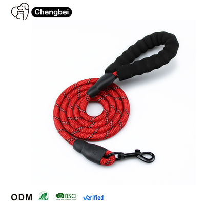 Huisdierenbanden gepolsterd handvat aangepast kleur draagbaar comfortabel vrij reflecterend nylon touw