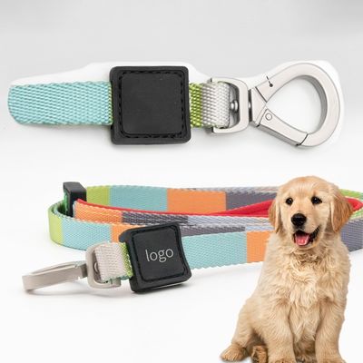 OEM Sublimatie Hond Leash 150cm Lengte Met Neopreen Padded Handle