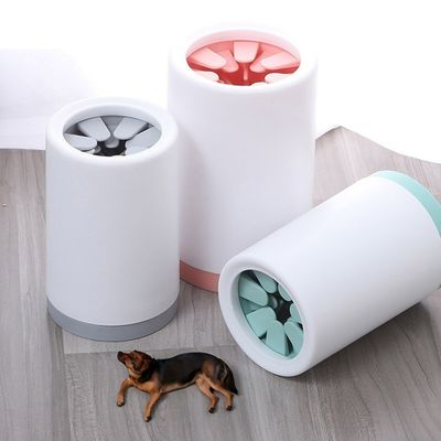 360 graden hondenpoot schoonmaker kop wit siliconen modderverwijder voor honden