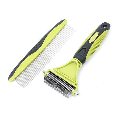 Huisdierverzorging Kam Set Custom Logo 2 In 1 Cat Hair Comb DogPower Source