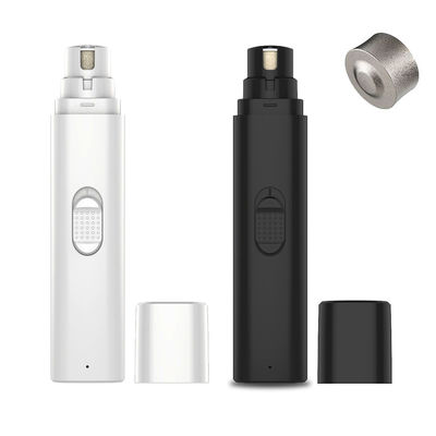 Oplaadbare automatische nageltrimmer voor katten witte kleine nagelknippers voor honden
