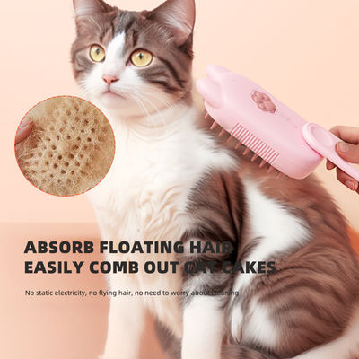 Blauw huisdierhaarverwijderborstel voor honden Katten Handwasbaar