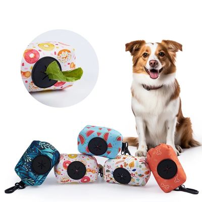 Hondenpoep zak dispenser water afstotend Neoprene draagbare huisdier afvalzak drager