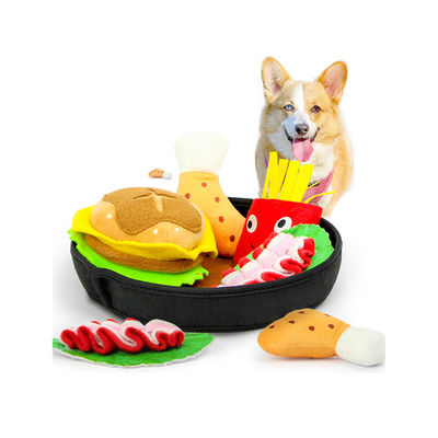 Verbeter de speeltijd van je huisdier met 2022 Dog Breakfast Toy Interactive Plush Hide Zoek Tandreiniging Dog IQ Intelligent Toy