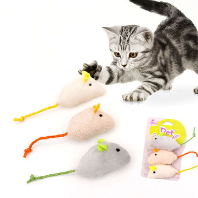 Plush Catnip Muis Kat Speelgoed voor Interactieve Indoor Cats Kitten Play Populaire stijl en interactieve functie