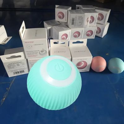 Cat Toy Pet Automatic Smart Electric Electronic Interactive Ball Indoor Toys ABS