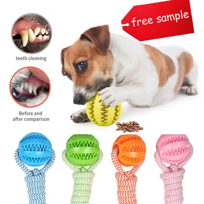 Orange Dog Chew Ball Duurzaam huisdier speeltje voor spel en lichaamsbeweging Leveranciers