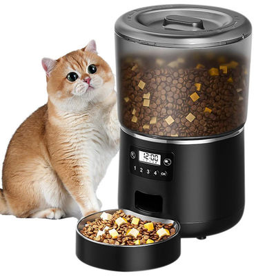 4L Automatische huisdier pot Feeder Roestvrij staal zelfvoedende kattenpot