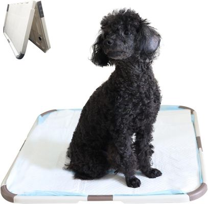 Hondenpissing Pad Opvouwbare Potty Training Holder Draagbare siliconen bak voor puppy training